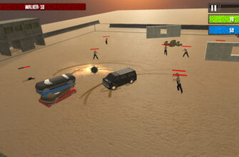 Car Drift vs Zombies