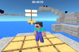 Noob Steve Parkour