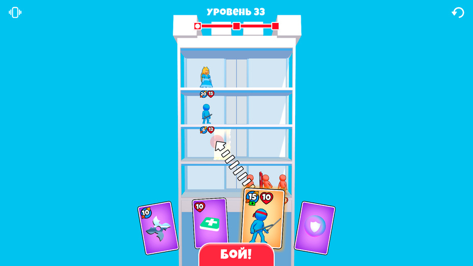 Игра Towers: Card Battles играть онлайн в браузере