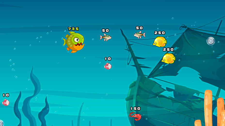 Игра Fish Eat Getting Big играть онлайн в браузере