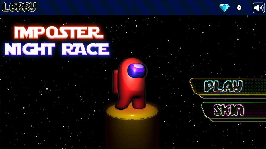 Игра Imposter Night Race играть онлайн в браузере