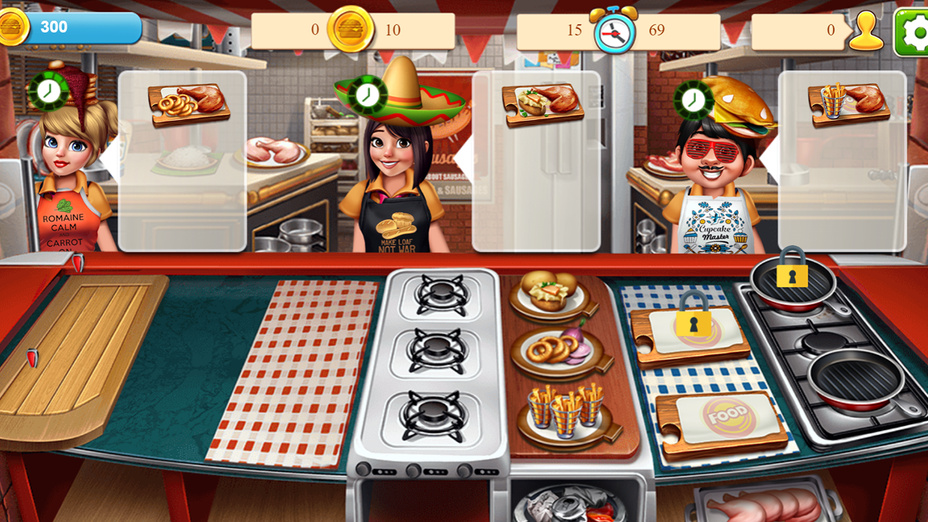 Игра Cooking Dash играть онлайн в браузере