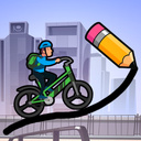 Играть в Draw The Bike Bridge онлайн без регистрации