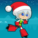 Играть в Santa Girl Dash онлайн без регистрации