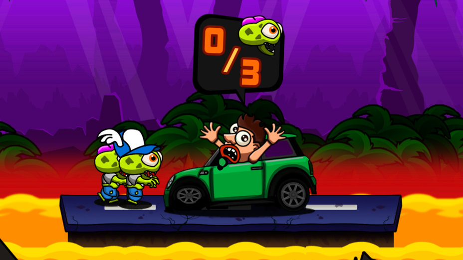 Игра Zombie Run играть онлайн в браузере