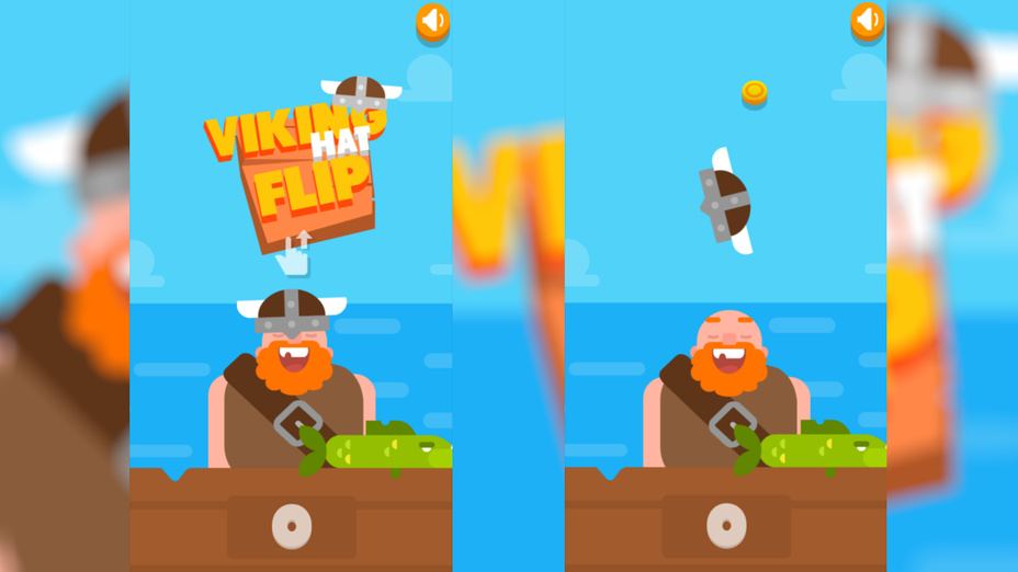 Игра Viking Hat Flip играть онлайн в браузере