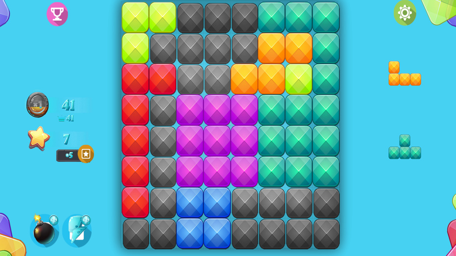 Игра Block Puzzle Game играть онлайн в браузере