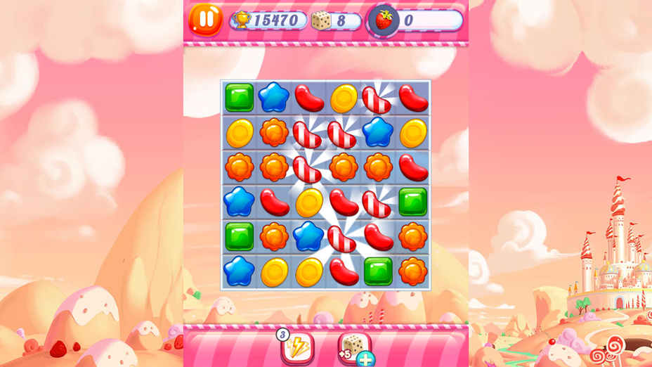 Игра Cookie Crush играть онлайн в браузере