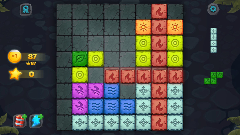 Игра Element Blocks играть онлайн в браузере