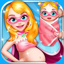 Играть в Superhero Mommy's New Baby онлайн без регистрации