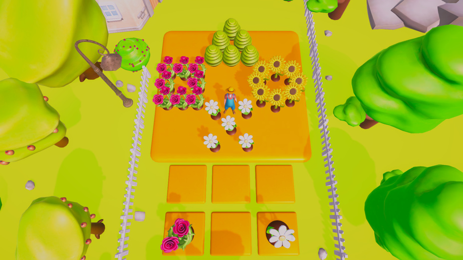 Игра Garden Merge играть онлайн в браузере