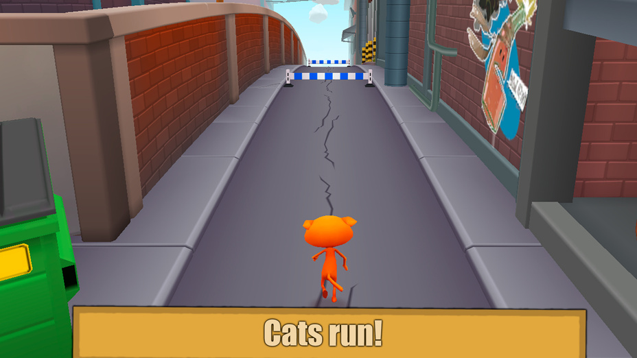 Игра Subway Surfers Cats играть онлайн в браузере