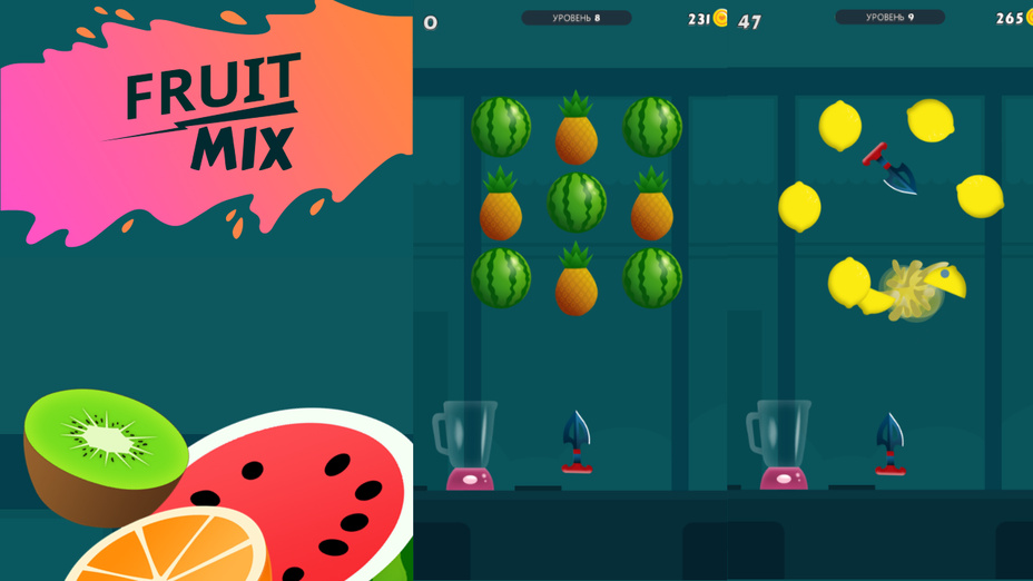 Играть в Fruit Mix онлайн без регистрации