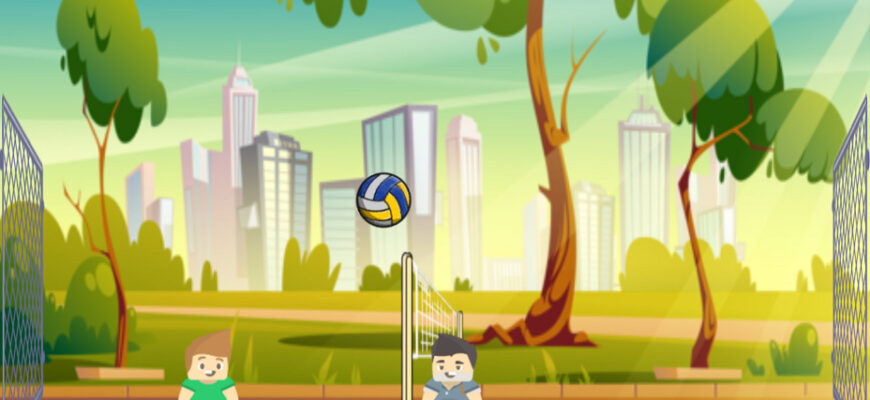 Funny Volleyball