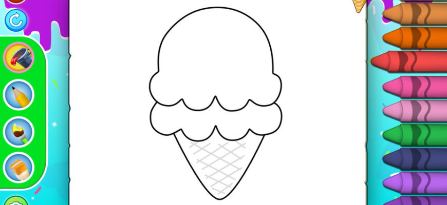 iceCream Coloring