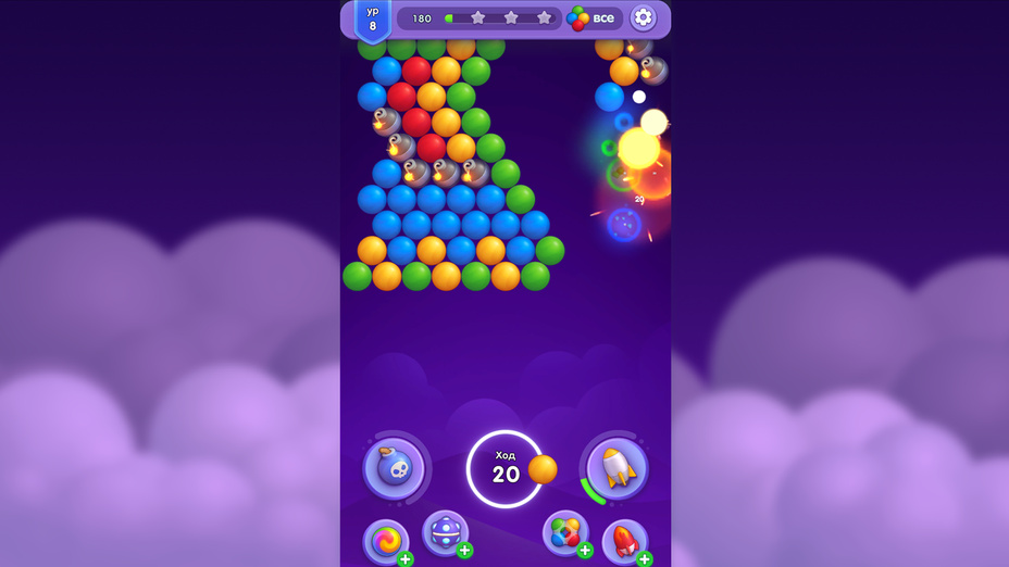 Играть в Magic Bubbles онлайн без регистрации