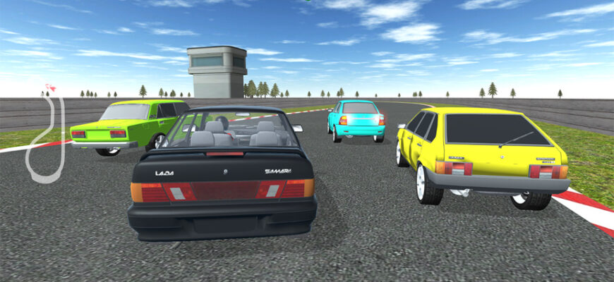 Racing Russian Cars