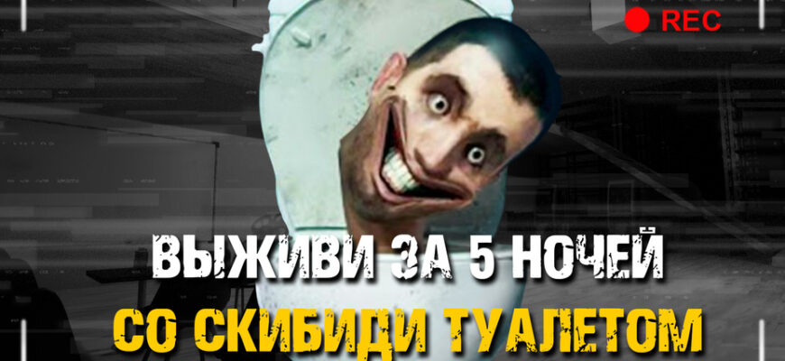 5 Ночей Со Скибиди Туалетом. 5 Камер