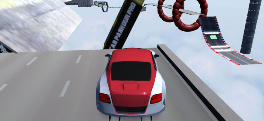 Sport Car parkour