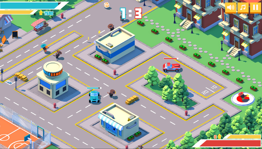 Играть в Block City Wars онлайн без регистрации