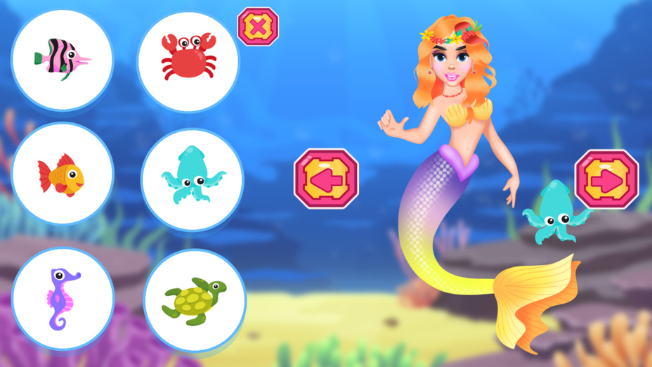 Играть в Mermaid Fashion онлайн без регистрации