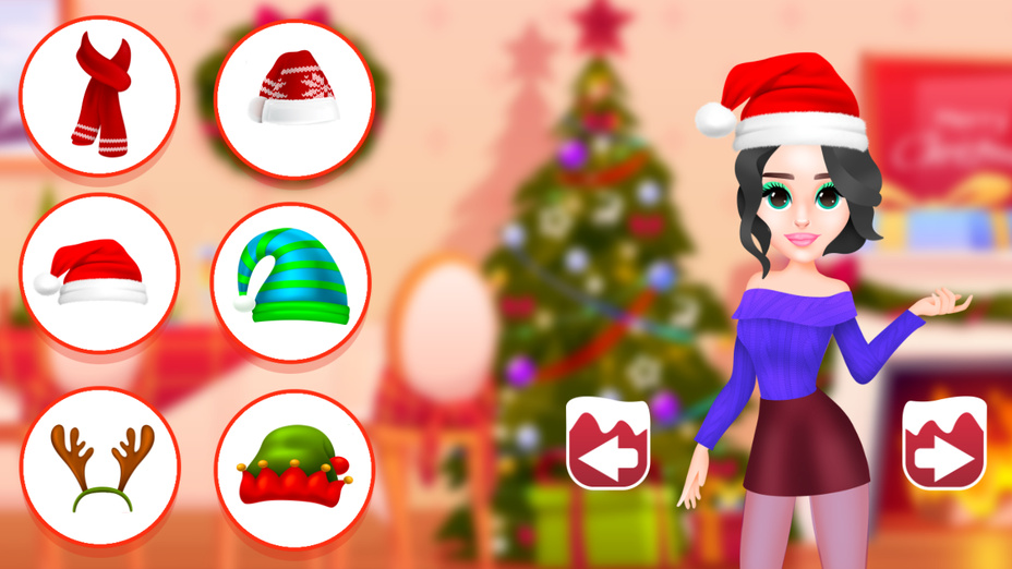 Играть в Christmas Party Girls онлайн без регистрации