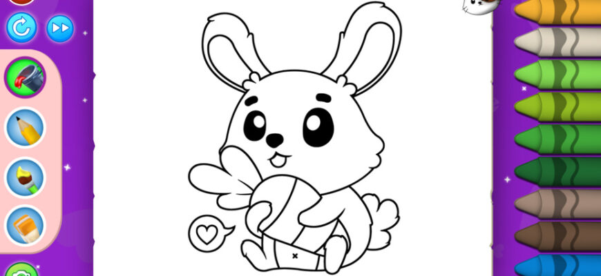 Cute Animals Coloring