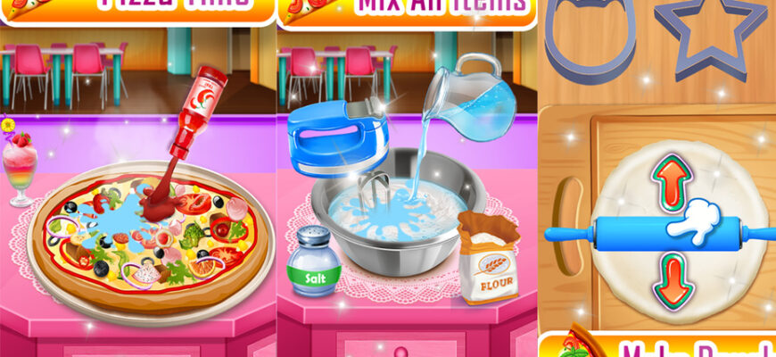 Pizza Maker Cooking