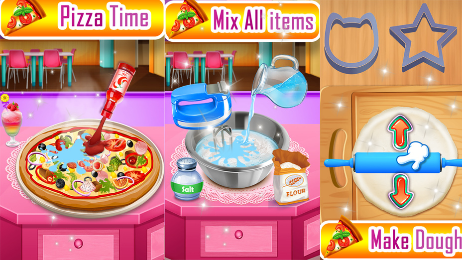 Играть в Pizza Maker Cooking онлайн без регистрации