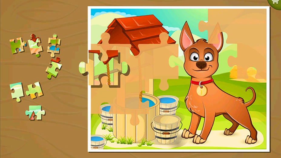 Играть в Jigsaw Puzzles Kids Farm Fun онлайн без регистрации