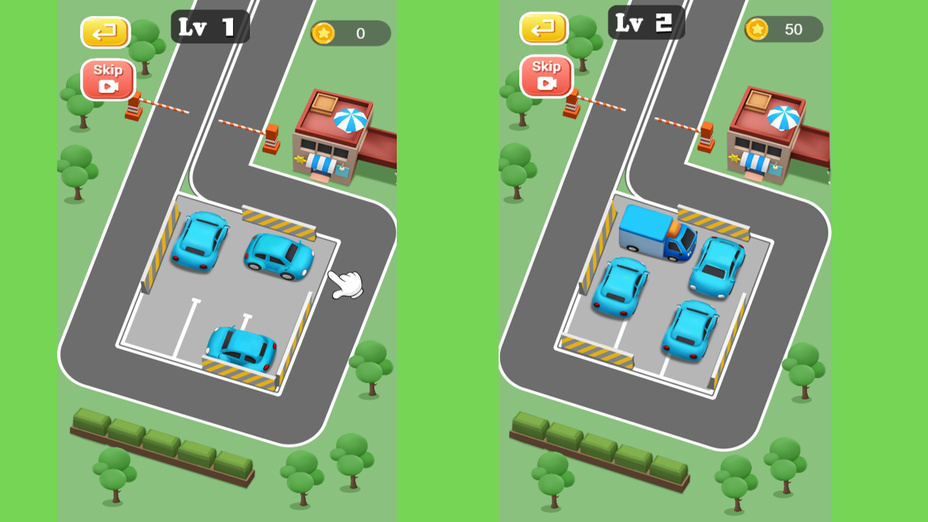 Играть в Parking Jam 3D онлайн без регистрации